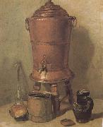 Jean Baptiste Simeon Chardin Copper water tank Spain oil painting artist